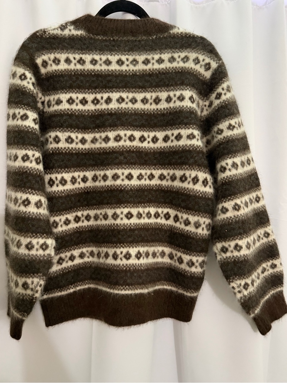 DÔEN Fran Fair Isle-Inspired Wool-Mohair Sweater - Picture 4 of 5